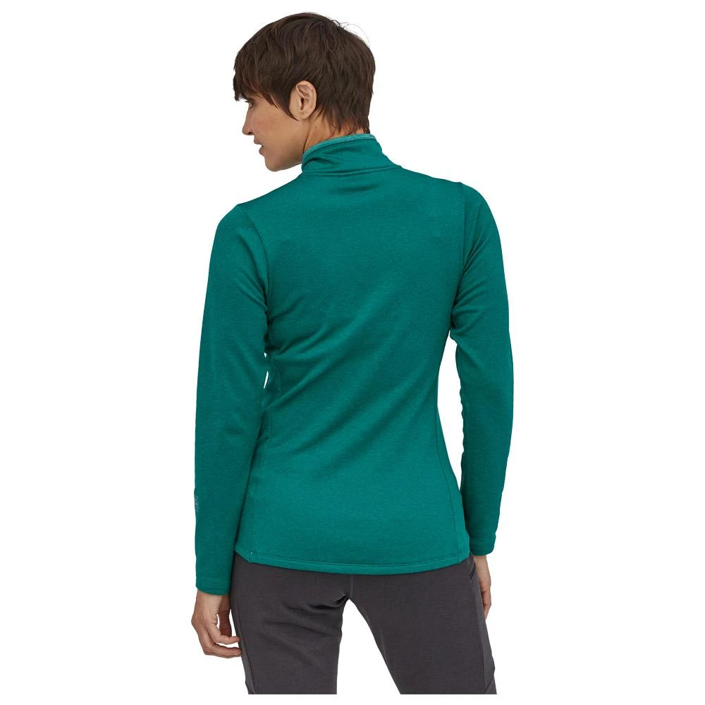 Polaire Patagonia W's R1 Daily Zip Neck Light Borealis Green X-Dye 4 Polaire Patagonia W's R1 Daily Zip Neck Light Borealis Green X-Dye – Image 2