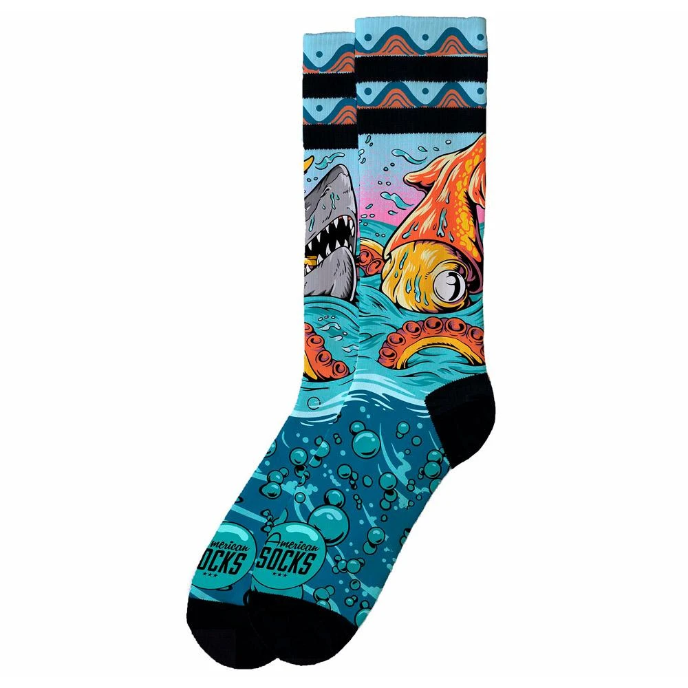 Chaussettes American Socks The Original Signature Seamonsters 3 Chaussettes American Socks The Original Signature Seamonsters