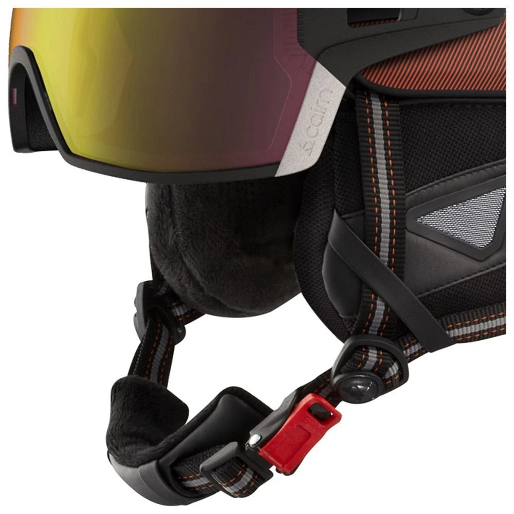 Casque Visière Cairn Shuffle S-visor Evolight Black Graphite Fire 4 Casque Visière Cairn Shuffle S-visor Evolight Black Graphite Fire – Image 2