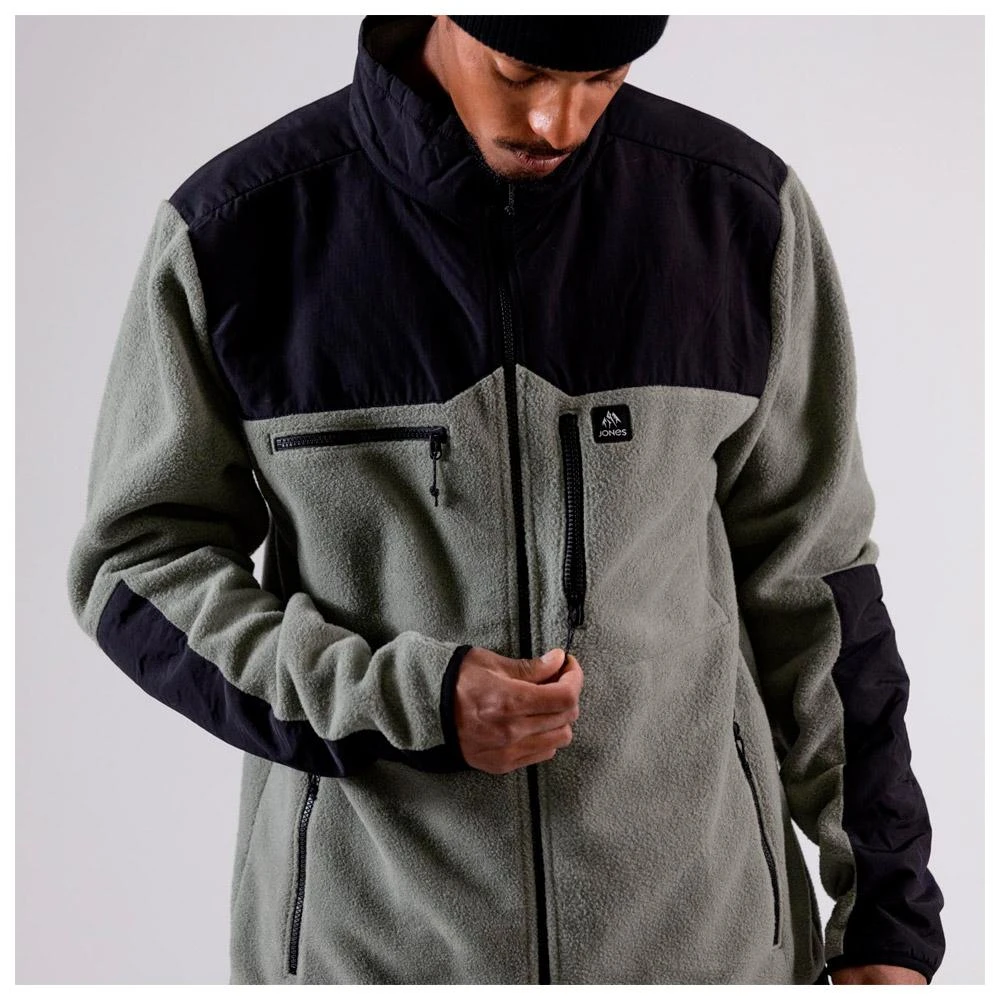 Polaire Jones Fleece Base Camp Herb Green 8 Polaire Jones Fleece Base Camp Herb Green – Image 6