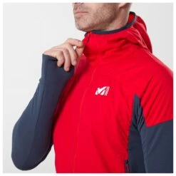 Polaire Millet Rutor Alpha Hoodie Saphir Rouge -Ski Équipement Boutique d7f837da3d585e7c15e2bb202cd74a93b08425d0 H23MILLTTH2263139 11