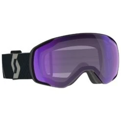 Masque De Ski Scott Vapor Mountain Black Light Sensitive Blue Chrome