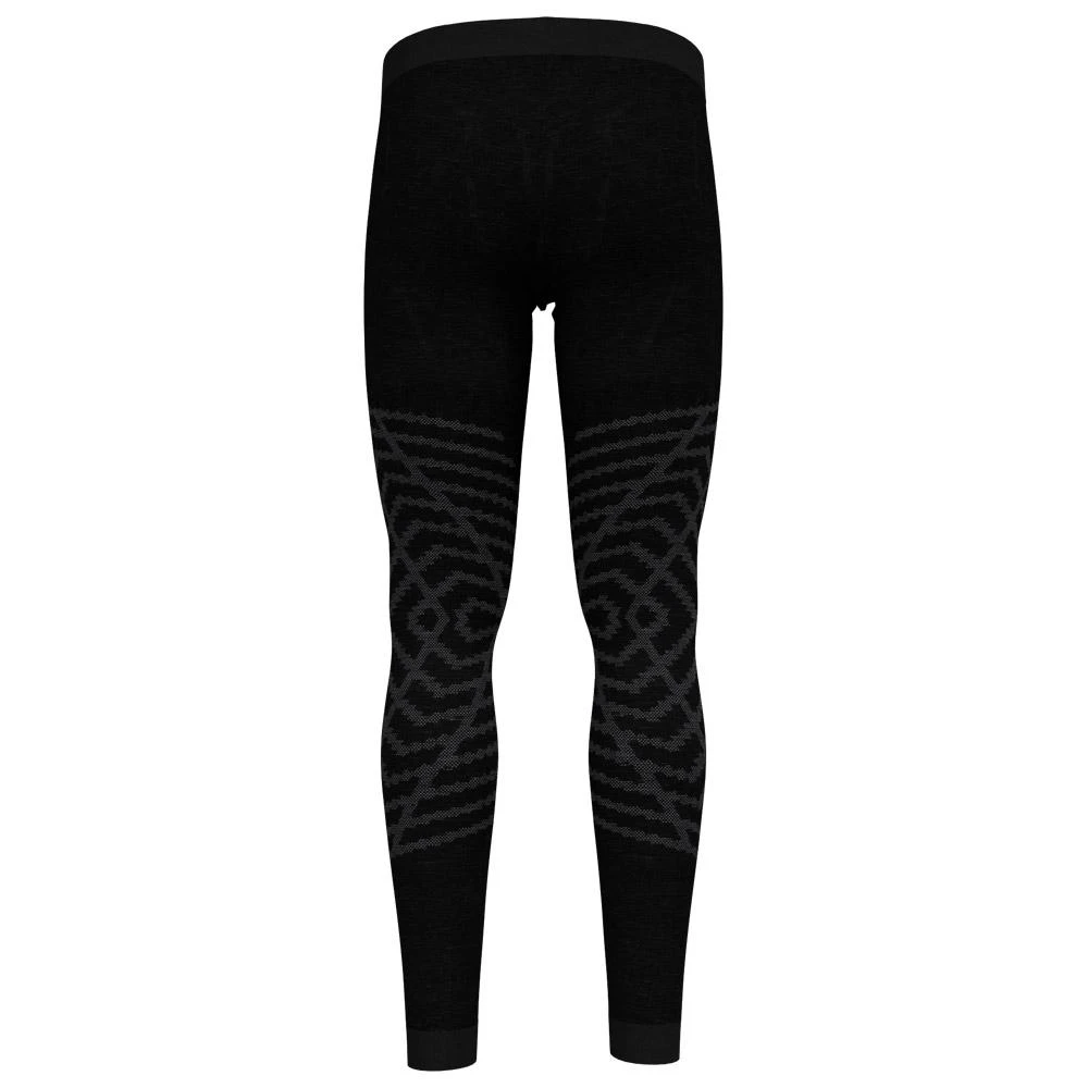 Sous-vêtement Technique Odlo Natural+ Kinship Warm Pant Black Melange 4 Sous-vêtement Technique Odlo Natural+ Kinship Warm Pant Black Melange – Image 2