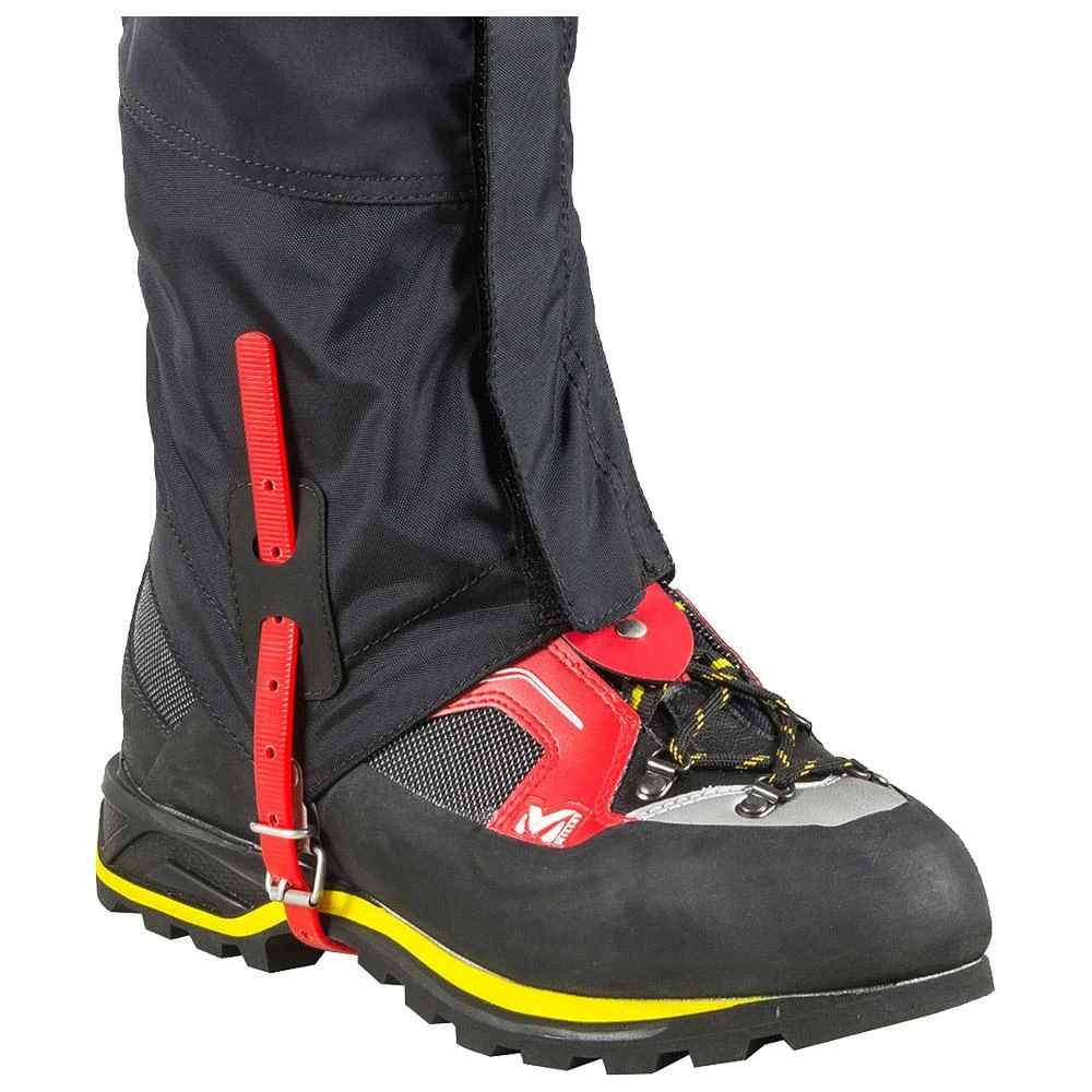 Guêtres Millet Alpine Gaiters Dryedge Black Red 4 Guêtres Millet Alpine Gaiters Dryedge Black Red – Image 2