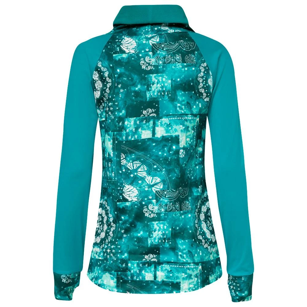 Polaire Oakley TC Aurora Midlayer Green Lake Bandana 4 Polaire Oakley TC Aurora Midlayer Green Lake Bandana – Image 2